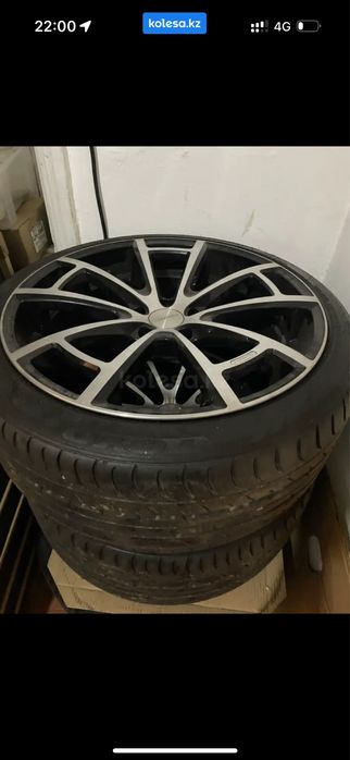 Диски с шинами полный комплект оригинальные диски Mansory