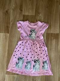Детское платье на девочку 4-5 лет