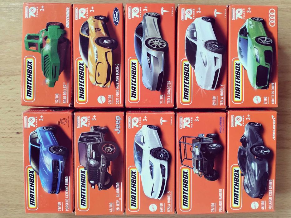 70 години Matchbox - метални колички