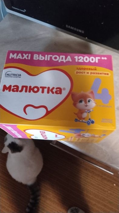 Детская смесь Малютка 4