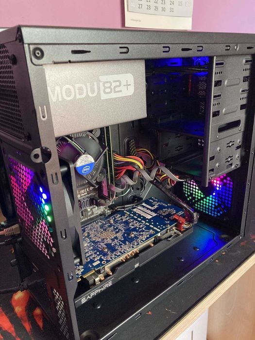 Геймърски компютър INTEL CORE I5, AMD RADEON R9 280, 16GB, SSD, Win 11