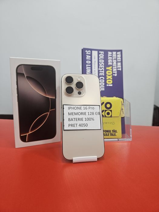 Iphone 16 pro 128Gb ca nou