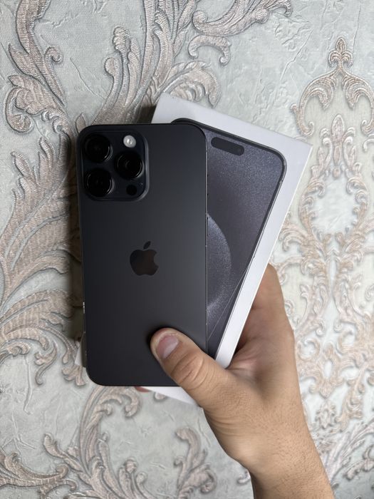 iPhone 15 ProMax 256Gb Natural Black Akk: 96% Kelwamiz