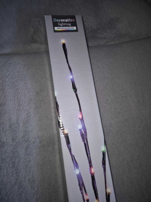 Коледно светещо дърво 110см / 80 LED топла светлина