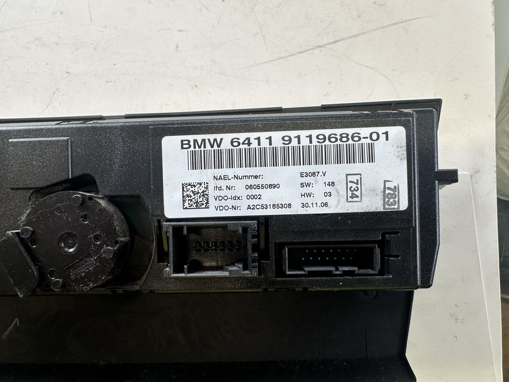 Управление климатроник за BMW E90/E91 преди фейс!