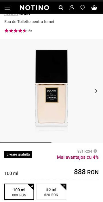 Parfum Coco Chanel Original la 100 ML