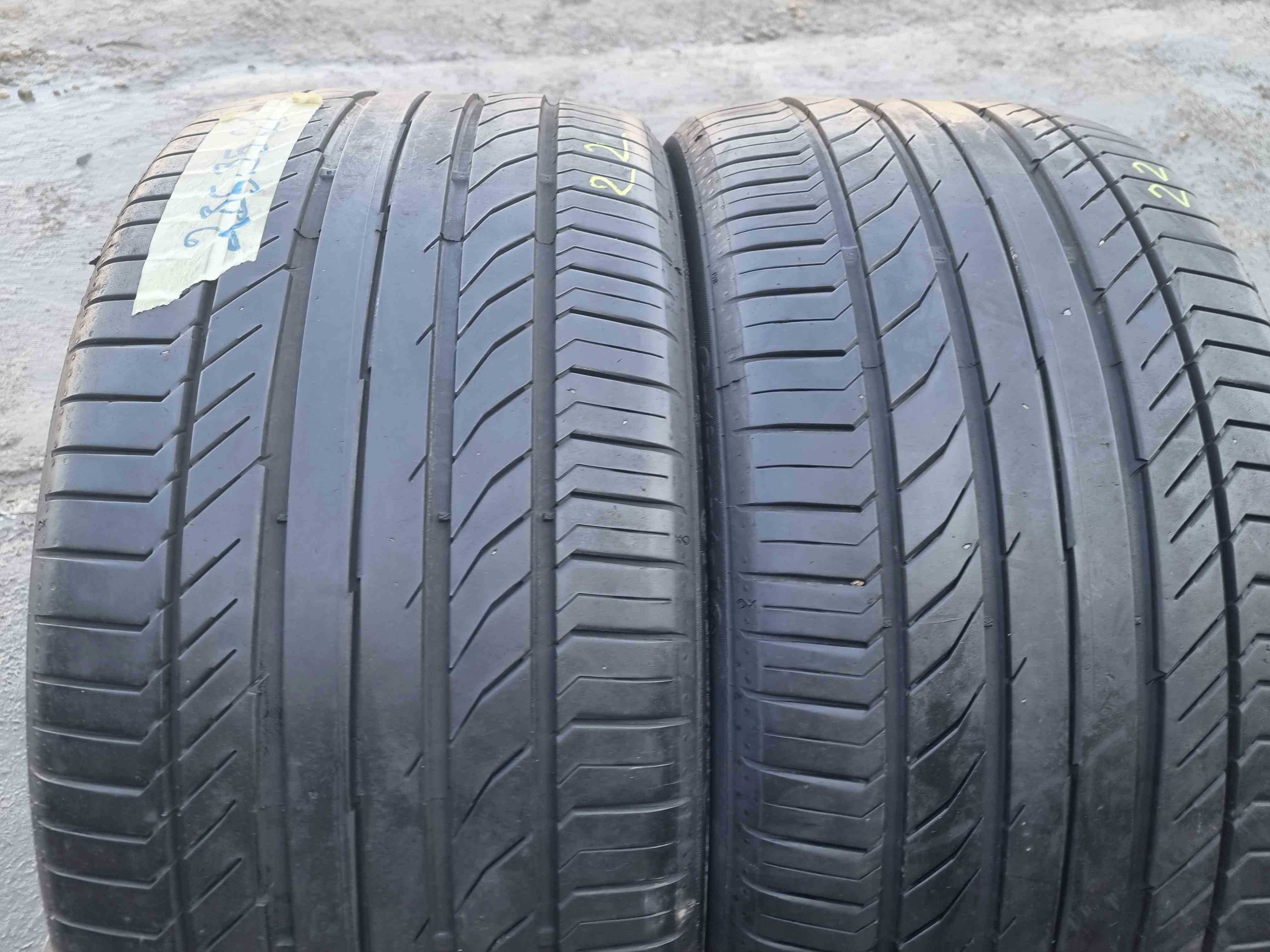 SET 2 Anvelope Vara 285/35 R21 CONTINENTAL contiSportContact 5 105Y