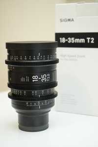 ЧИСТО НОВ! SIGMA 18-35 T2 high speed zoom