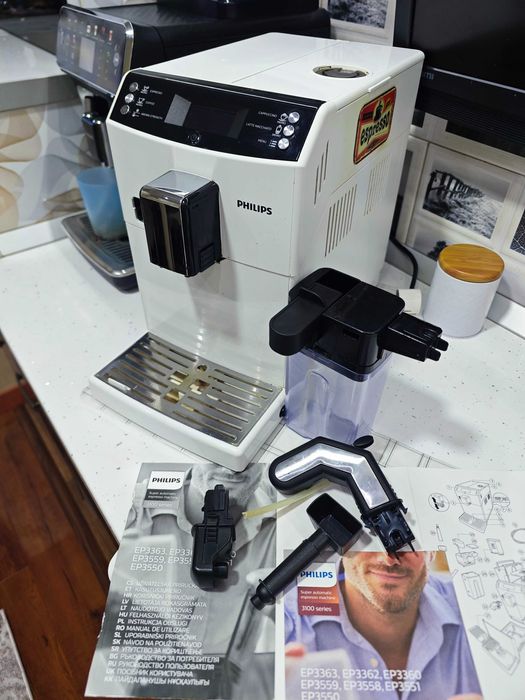 Espressor Philips 3362 cu toate accesoriile