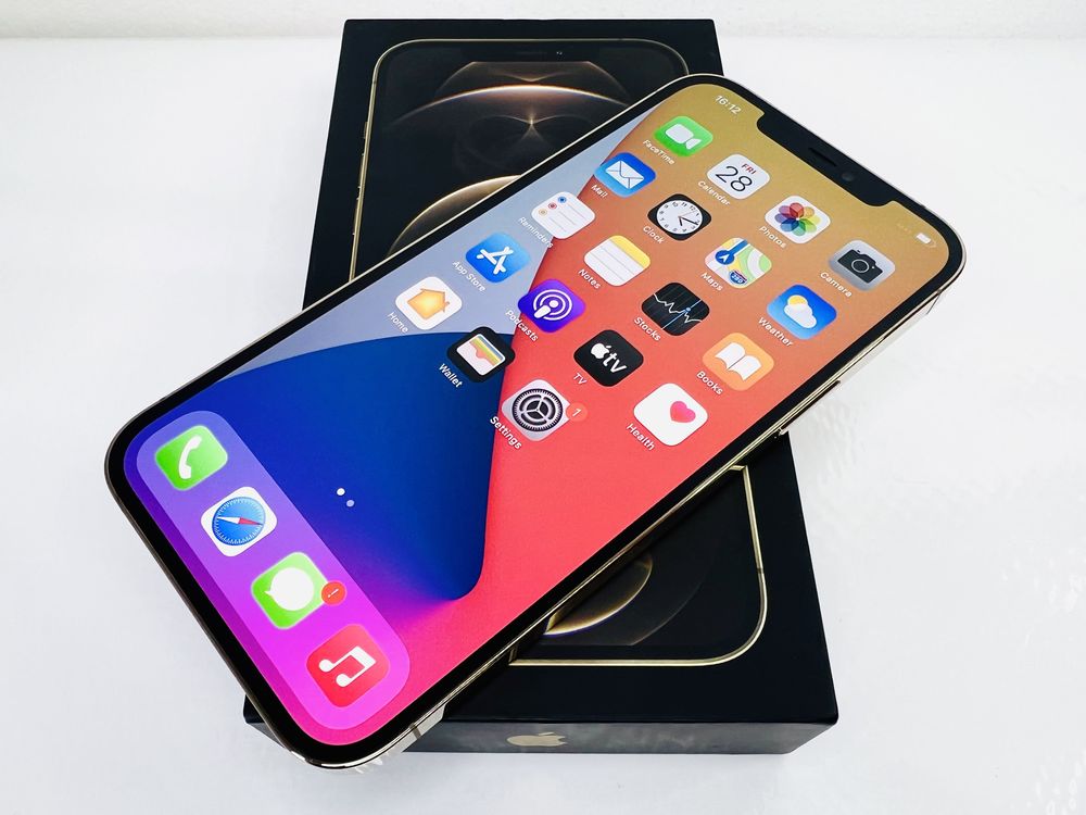 Apple iPhone 12 Pro 128GB Gold 100% Батерия! Гаранция!