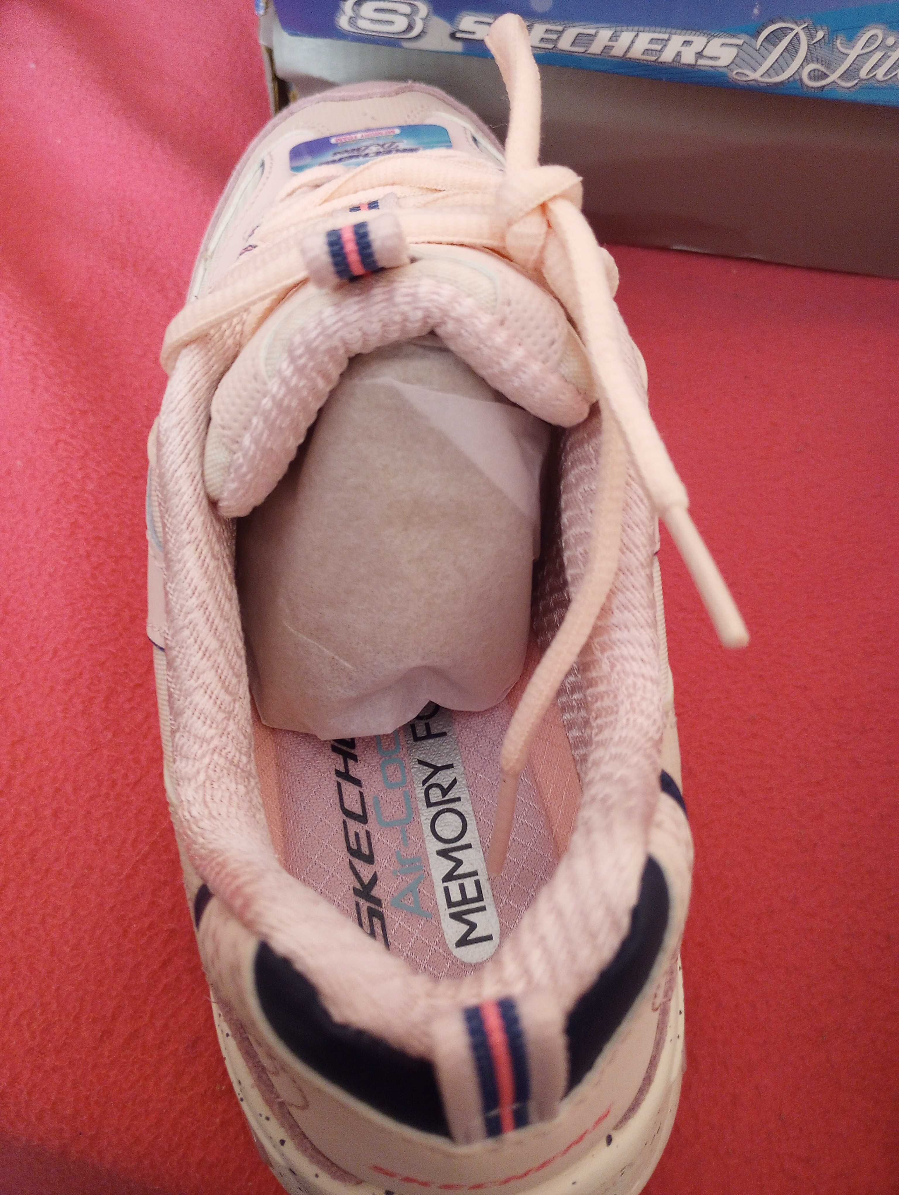 Дамски обувки Skechers D'LITES Скечърс розови
