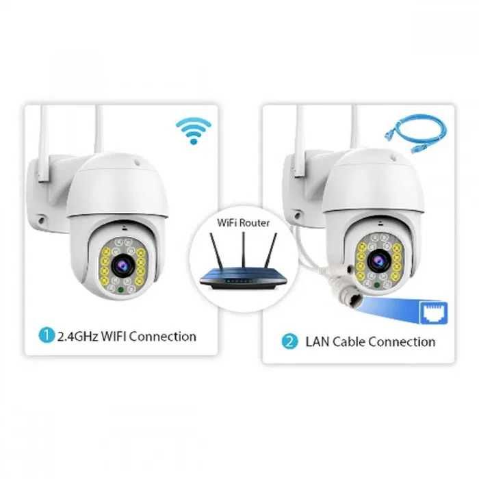 Камера 6MP IP камера 16LED LYLU цветно нощно виждане WIFI