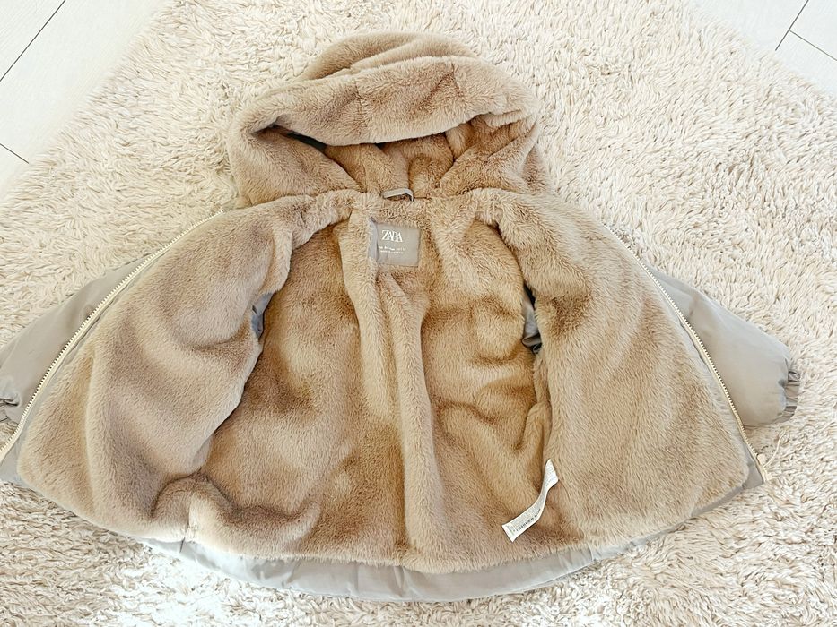Geaca Zara imblanita 110 - 4/5 ani