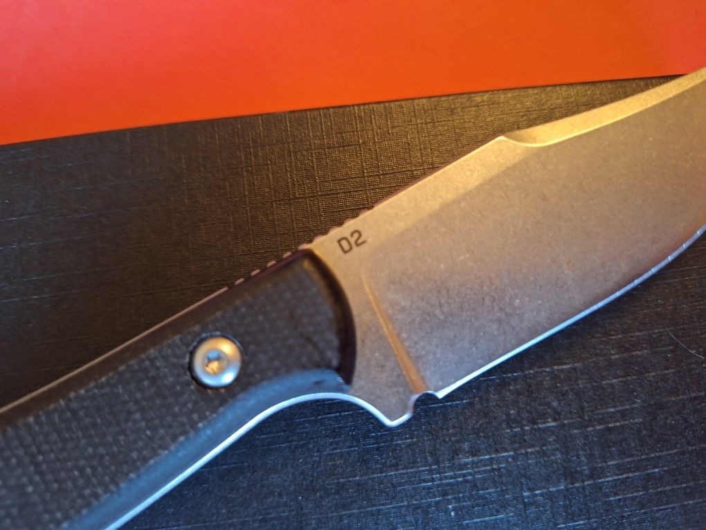 Тактически нож-стомана D2-дръжка G10 с кания Кидекс