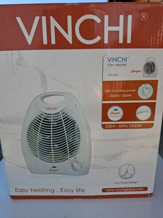 Aeroterma Electrica cu ventilator Vinchi 2000W