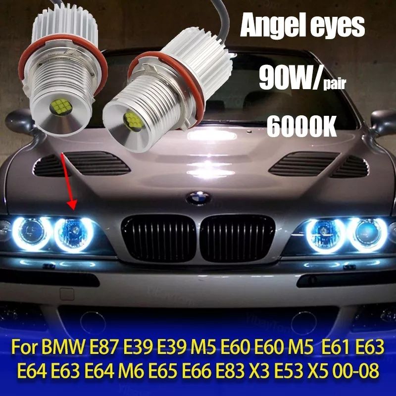 Led Marker Angel eyes BMW e60/e61/e82/e87/e90/e91 H8 lci