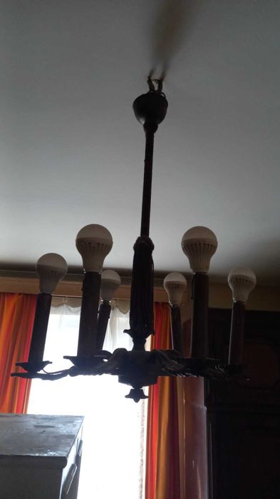 Lustra vintage cupru