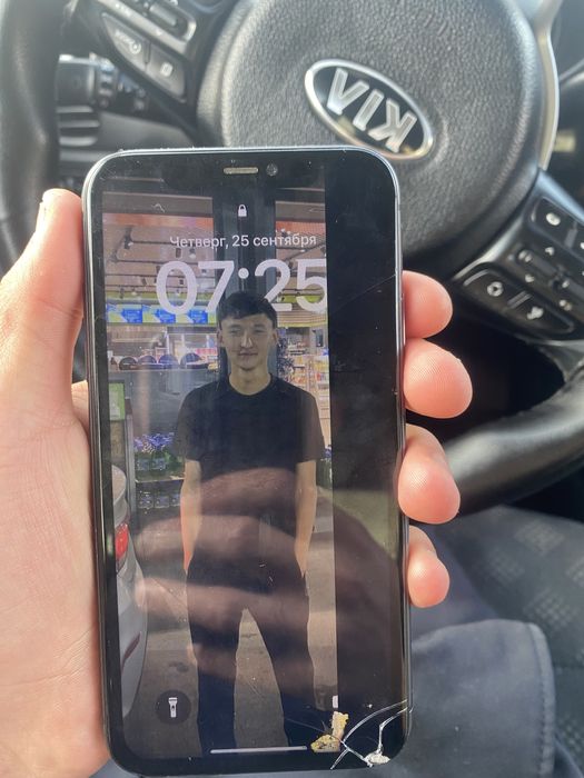 Айфон11 емкост77 екыран ауыскан тагы фис трутон бары бар