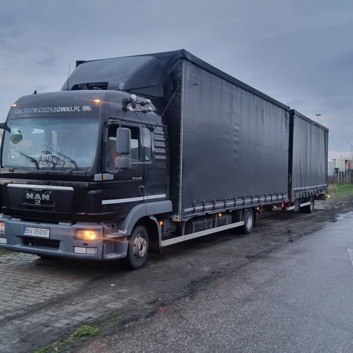 Camion tandem mega 3.10h 7.75mp  120mc in asamblu  MAN TGL 8.220
