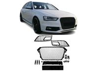 Set grile Bara fata AUDI A4 B8 2011-2014 NEGRU LUCIOS RS LOOK