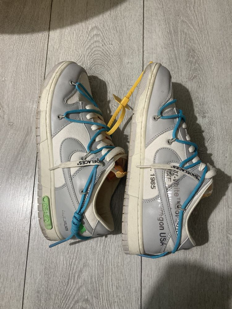nike dunk off white