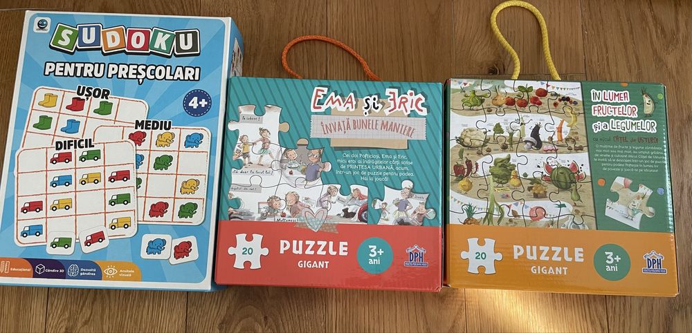 Puzzleluri gigant si joc sudoku
