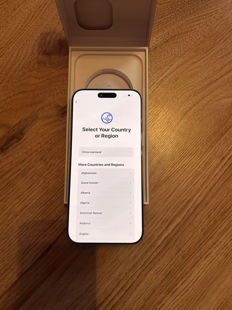 Iphone 16 pro max white 256gb