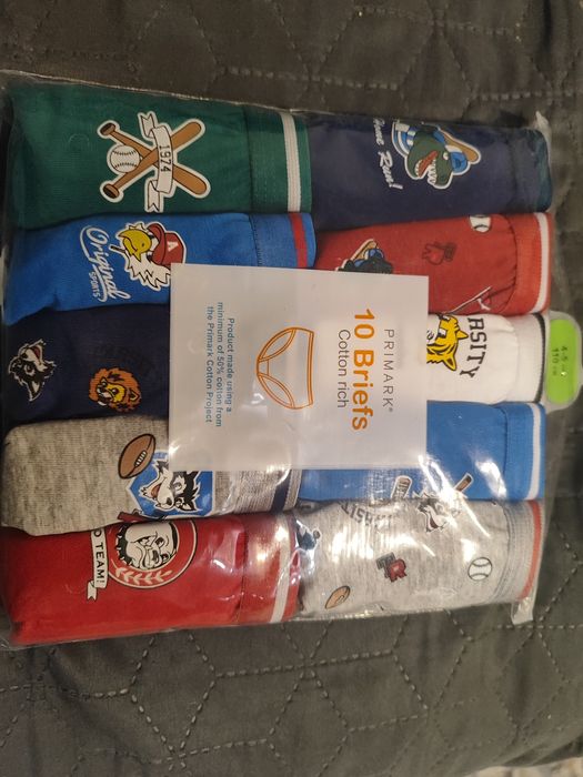 20 броя нови слипове на Primark 110см