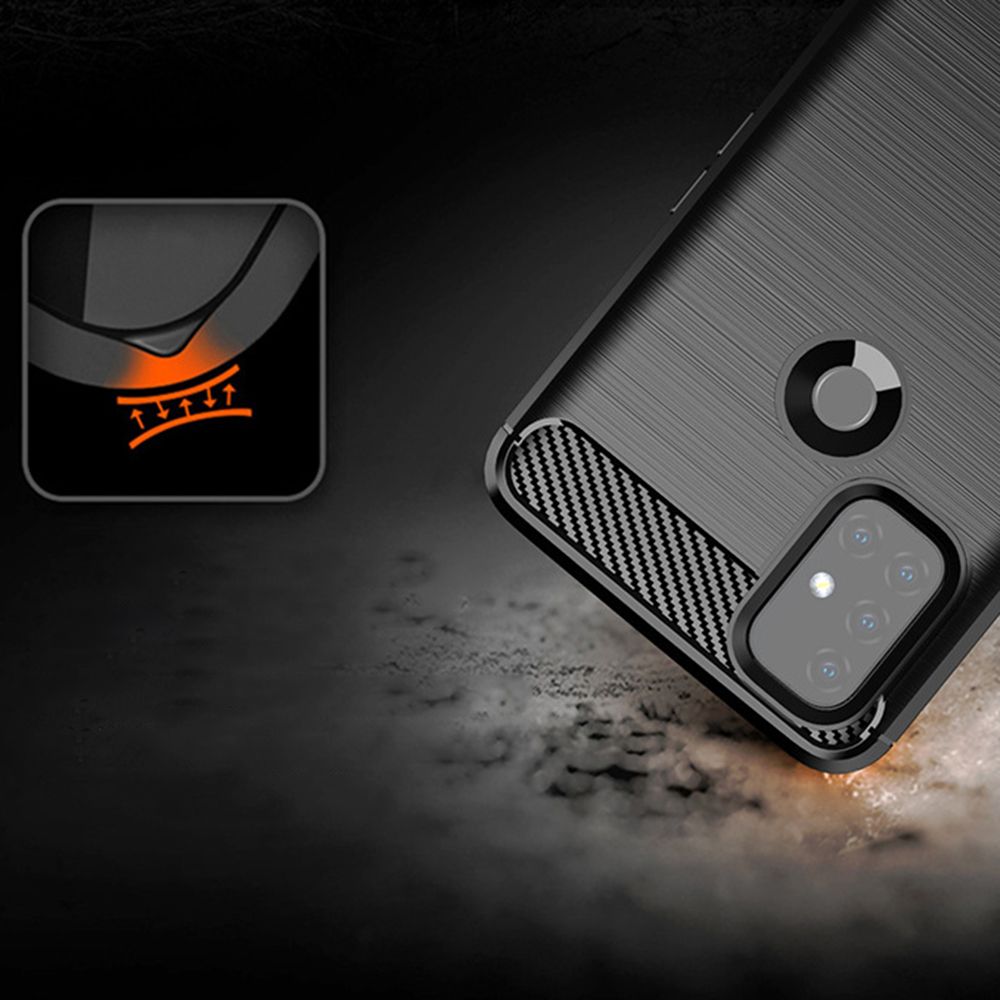 Husa din silicon pentru OnePlus Nord N10 5G - Black