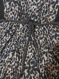 Дамска рокля на Манго в леопардово