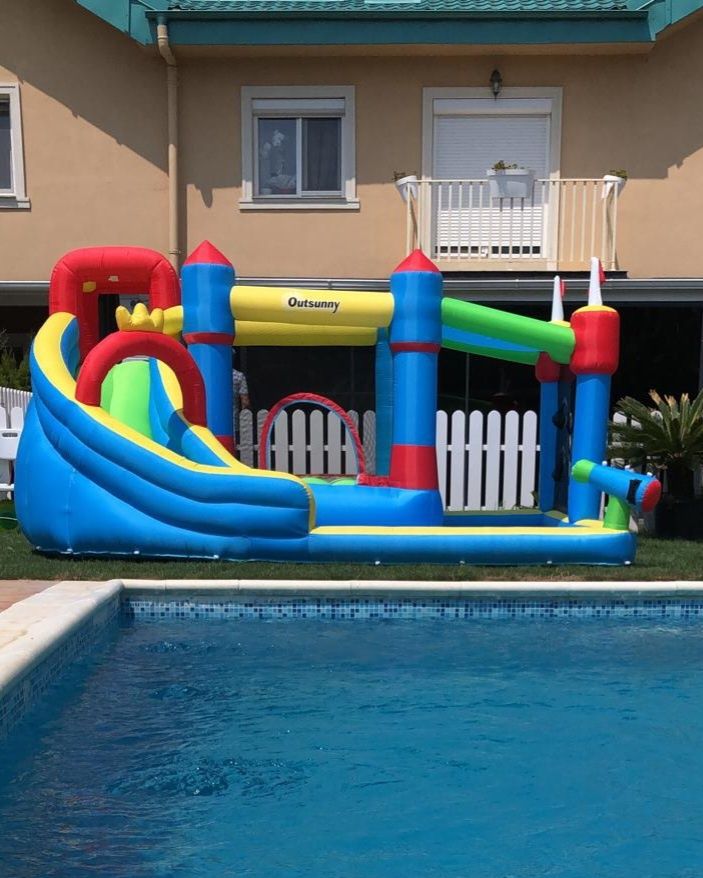 Inchiriez castel/tobogan, trambulina , piscinuta gonflabila