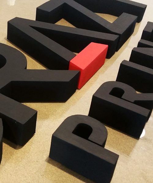 Litere volumetrice decoratiuni 3D volumetrie evenimente