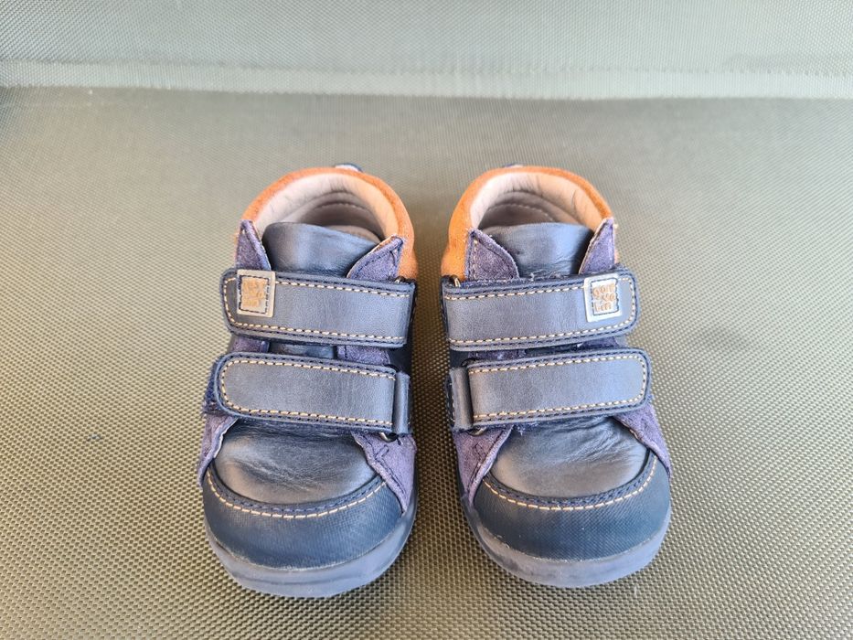 Ghete copii Garvalin, culoare bleumarin, marimea 21