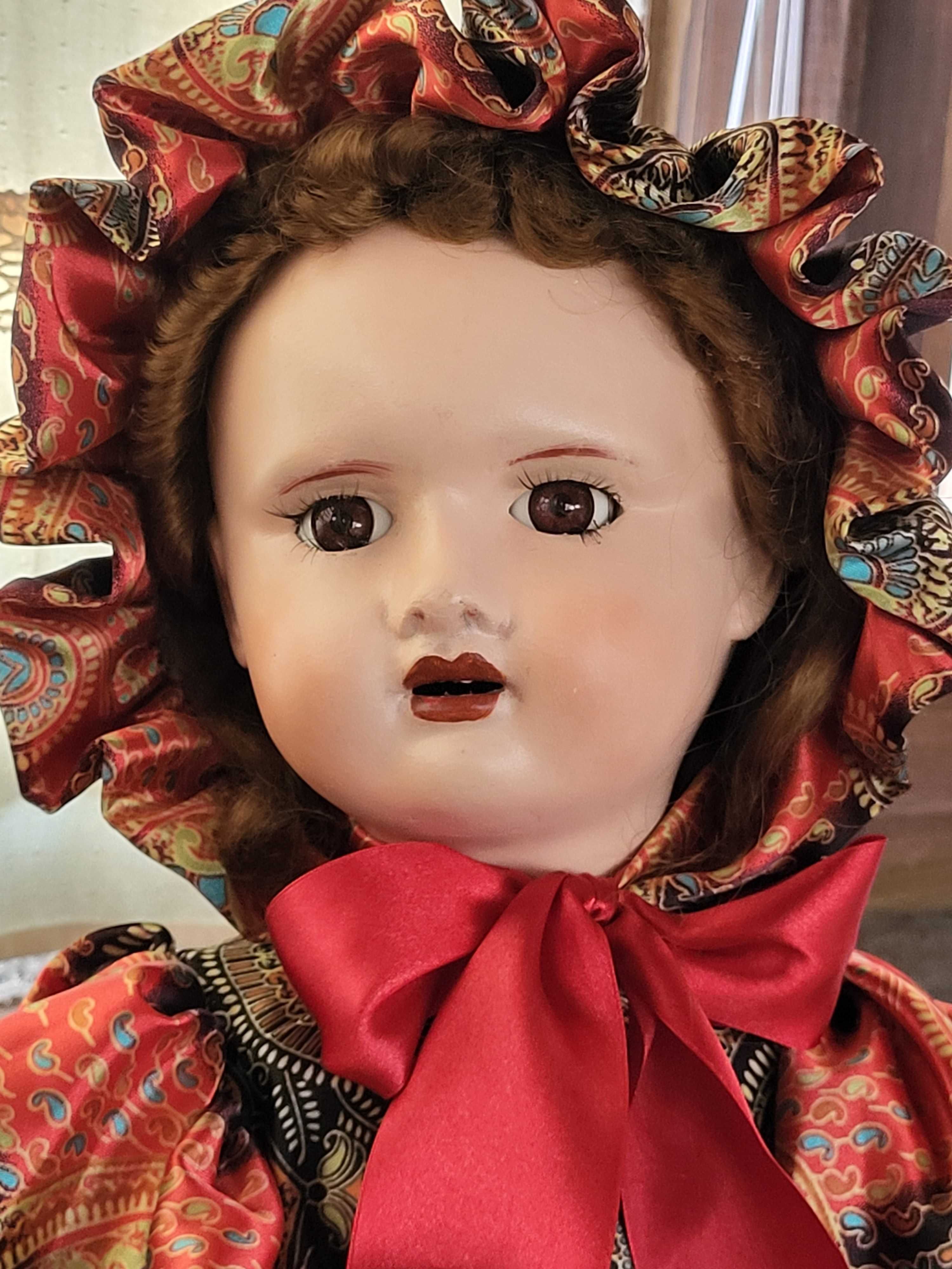 Антична френська кукла 70 см.