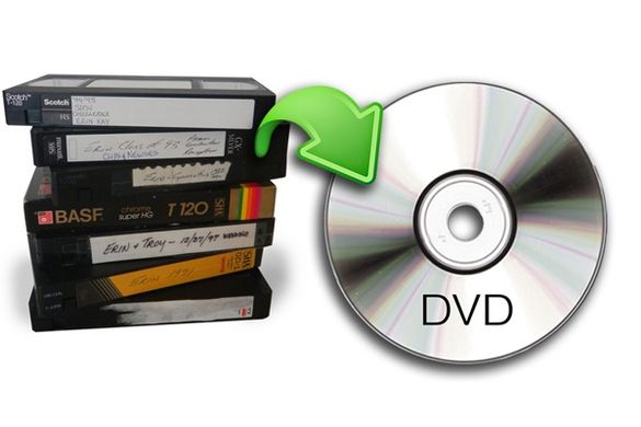 Запис от видеокасета на диск, фото и копирни услуги