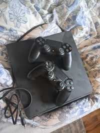 playstation 4 + 2 joystick uri + un joc la alegere