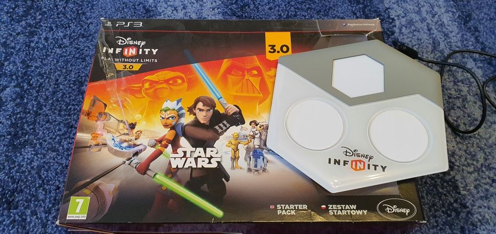 Disney Infinity 3.0 PS3 + 7 Figurine + 2 Play Sets + 3 Discuri etc.