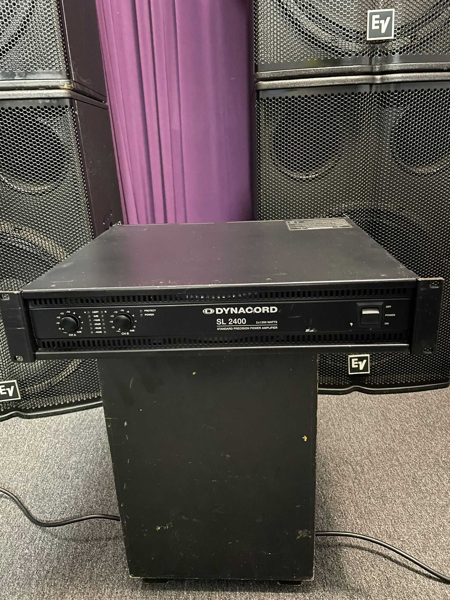 Boxe bas ev tx 1181 si 2 topuri Martin audio +putere dynacord sl 2400