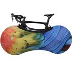 Husa cu elastic protectie roti jante bicicleta cursiera mtb transport