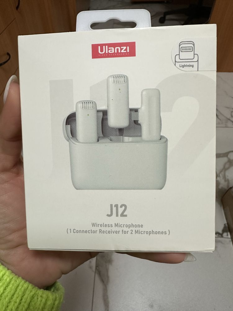 Безжични Микрофони Ulanzi J12  за Apple iPhone - lightning