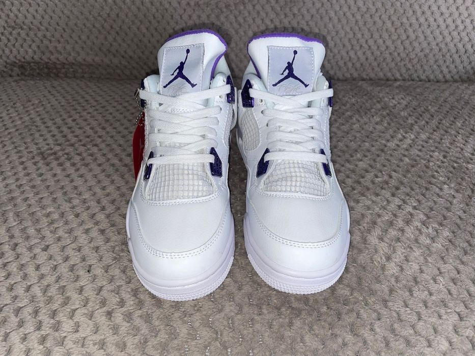 NIKE Air Jordan 4 Retro "Metallic Purple" Sneakers nr de la 36 la 43