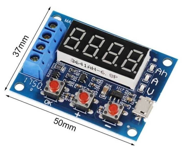 Tester capacitate acumulatori Li Ion ZB2L3 rezistori inclusi