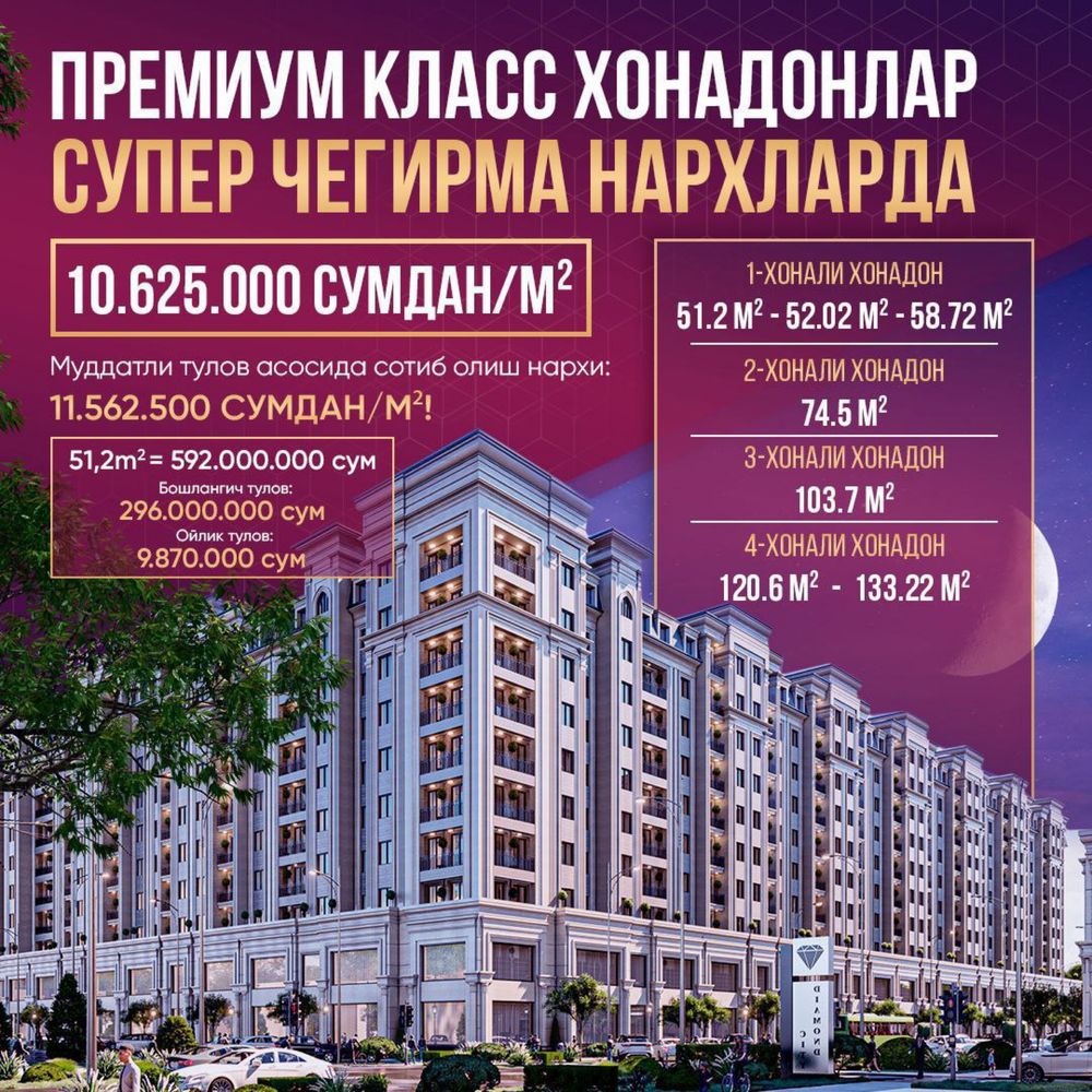 Акция До Нового Года - Diamond City Новостройка 15% Скидка