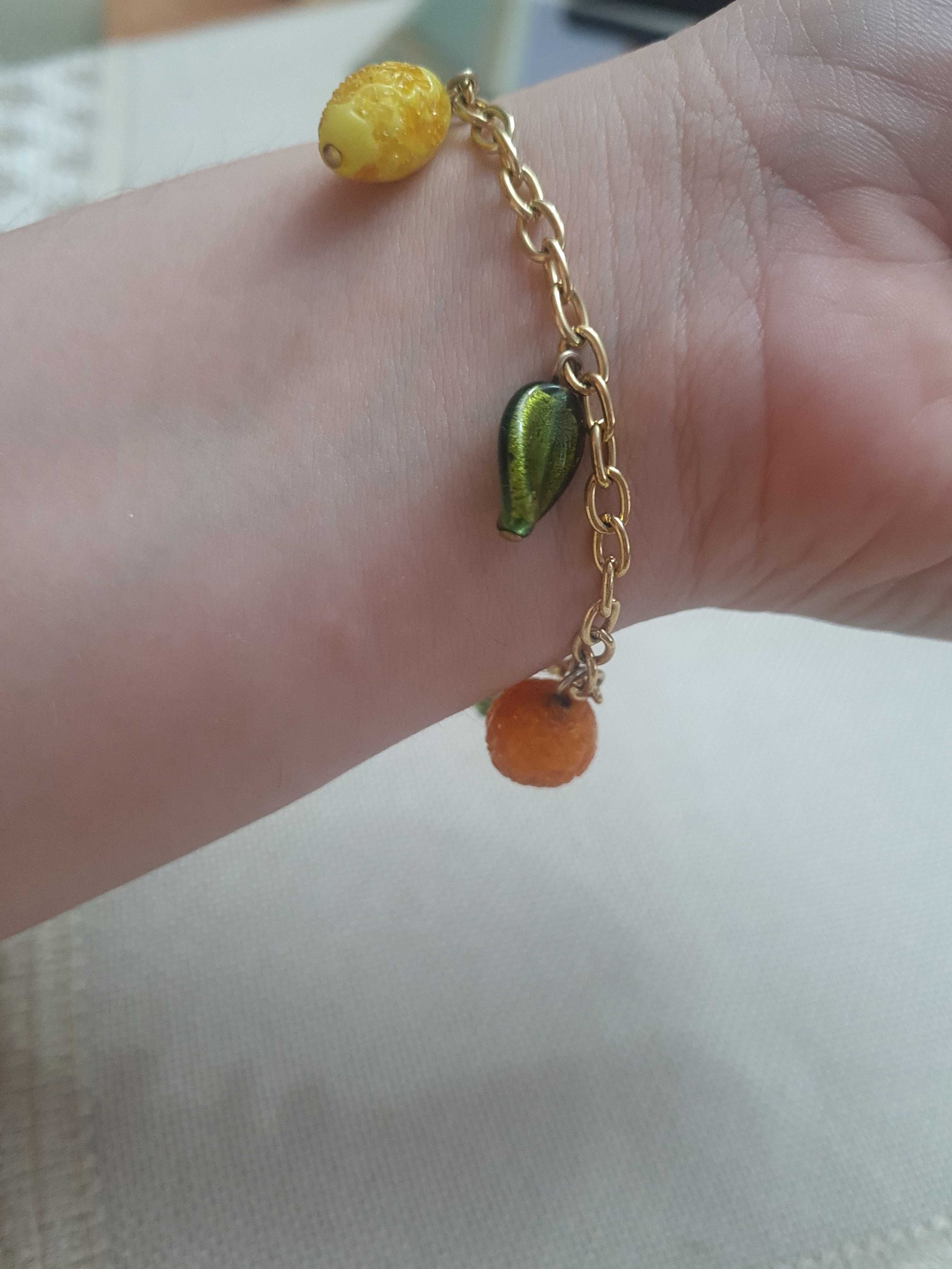 Set Millefiori colier si bratara