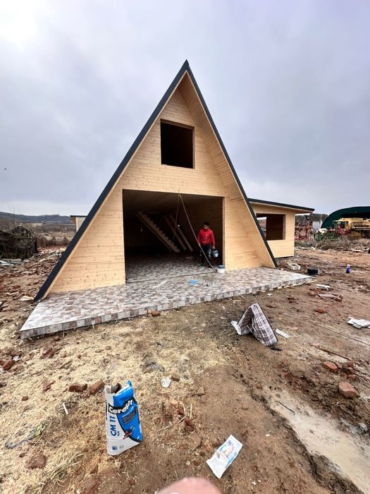 Vand cabane de gradina si de locuit