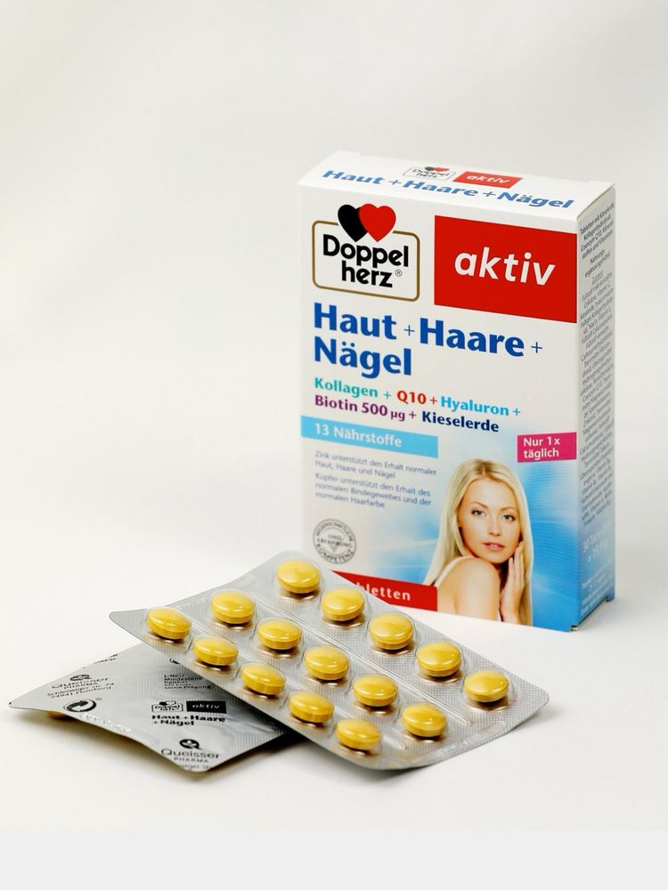 Doppel herz Aktiv для Кожа+Волосы+Ногти