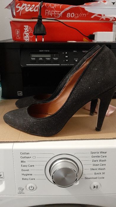 Pantofi ocazie negri 37