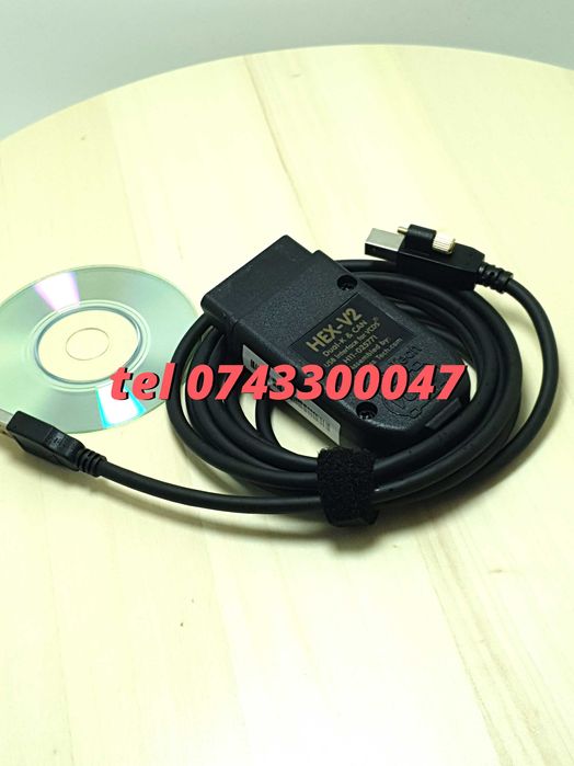 Interfata Diagnoza Vcds Hexv2 Pentru Volkswagen Audi Skoda Si Seat