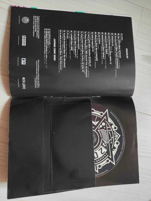 2012 Album - Facem Records CD, Comics Book