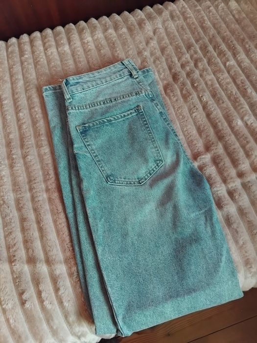 Сини дамски дънки